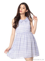 シャドーギンガム衿ビジューOP/Sベージュ