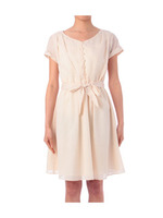 シャドウチェックワンピース/ベージュ系(051)