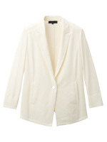 シルバーワンボタンジャケット/ホワイト(003)