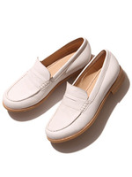 シンプルローファー/WHT