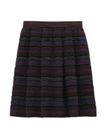 スーリーボーダースカート/ネイビー(393)