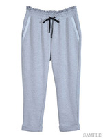 スウェットテーパードPT/杢グレースウェット