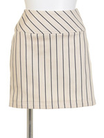 ストライプミニSK/ネイビー