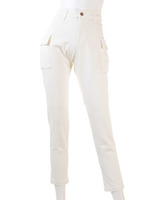 ストレッチテーパードPT/O/WHT