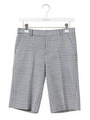センタープレスハーフパンツ/WHT