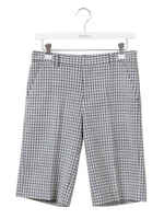 センタープレスハーフパンツ/WHT