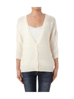 チューブヤーンカーディガン/ブラック(019)