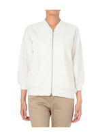 デニム裏毛ZIPブルゾン/ブルー系(090)