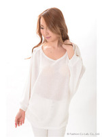 ドルマンニットチュニック/ラベンダー