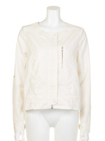 ノーカラーテンセルデニムBZ/ブルー