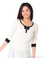 バイカラーリブP/O/Sベージュ