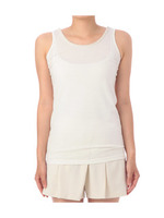 パールビーズタンクトップ/ホワイト(001)