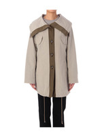 ビックカラーシャーリングコート/グレー系(011)