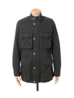 フォギーダイ度詰め裏毛バイカーズブルゾン/ネイビー系(095)