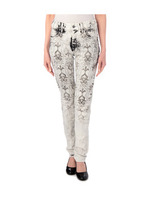 プリントストレッチデニムパンツ/ブルー系(190)