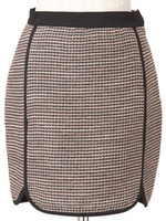 ヘムデザインタイトスカート/ピンク