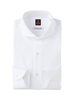 ヘリンボーンアルビニシャツ/ホワイト(001)