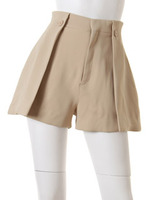 ボタンショートパンツ/CHECK