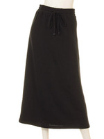 ミニ裏毛 ロングSK/グレー