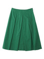 ミモレ丈プリーツスカート/ダークグリーン(023)