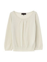 ラメタックデザインニットプルオーバー/グレー系(001)