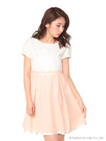 レースボンディングドッキングOP/ピンク