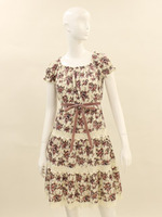 ローズビスプリントワンピース/ピンク