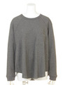 ワッフルラグランL/S Tee/GRY