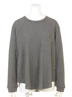 ワッフルラグランL/S Tee/GRY