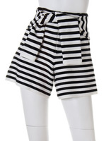 総針ニットキュロット/BORDER