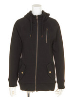 裏毛×リブ/グレー