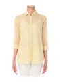 シアーストライプ2wayシャツ/イエロー系(332)