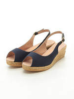 バックストラップエスパドリーユサンダル/オレンジ