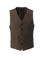 besteライズドヘリンボンベスト/ベージュ(252)