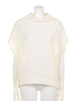 【mystic】ハイネック透かし編みPO/OFF