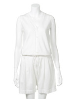 ニットコンビネゾン/WHT