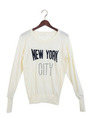 VENERTA knitwear(ヴェネルタニットウェア) NEWYORK DOTS/WHITE