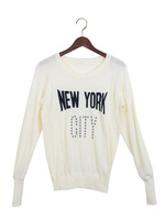 VENERTA knitwear(ヴェネルタニットウェア) NEWYORK DOTS/WHITE