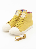 VISION×Ehwgキャンバススニーカー/Yellow