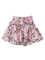 rose peplum shortpants/pink