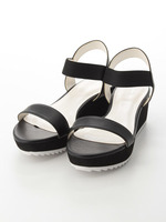 【WF】ストラップサンダル/シルバー