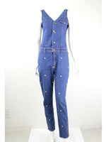 キティ刺繍デニム オールインワン/SB