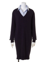 シャツカラーワンピース/GRY