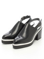Back Strap Shoes/White