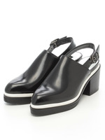 Back Strap Shoes/White