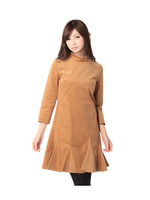 CORDUROY DRESS/ベージュ系(053)
