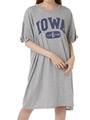 IOWA Tシャツ ビッグ ワンピース/T.GRY