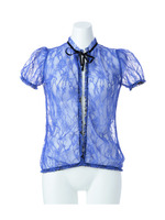 KRISS SOONIK(クリス・ソニック)半袖トップス/ブルー系(092)