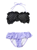 MILKFED.×Op HEART BIKINI/LtPURPLE