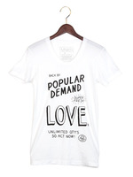 MNKR(モニカ) LOVE TEE/White
